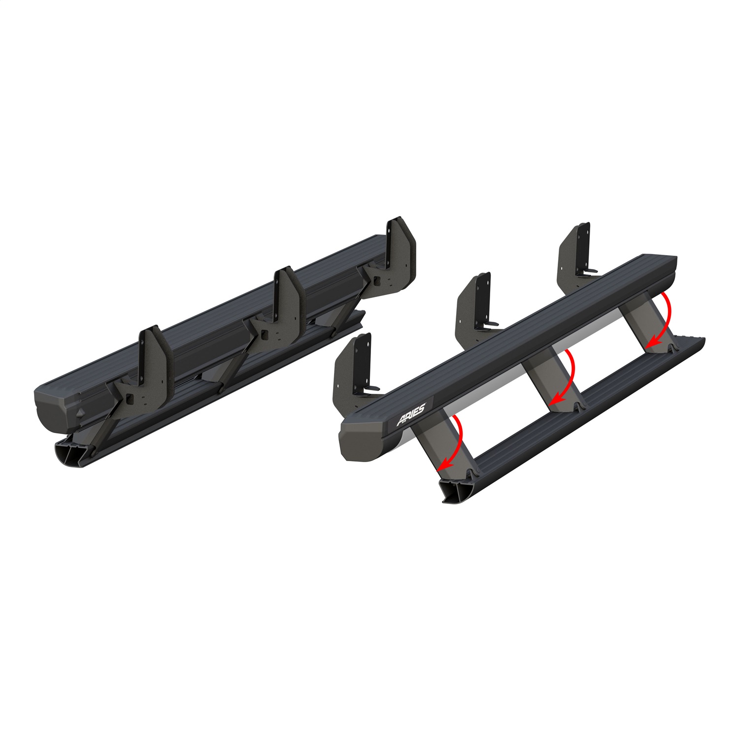 ActionTrac 87.6" Powered Running Board, Select Ford F-250, F-350, F-450 Crew Cab 3048324