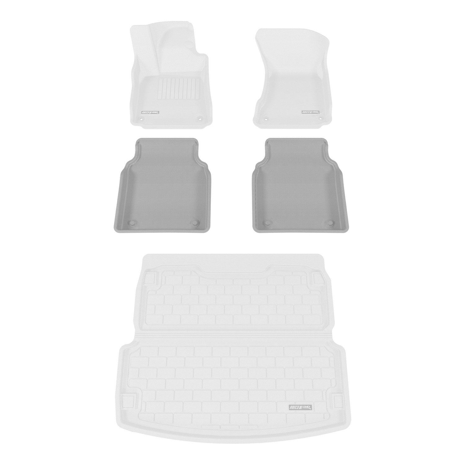 StyleGuard Floor Liners Second Row Grey AD01721501