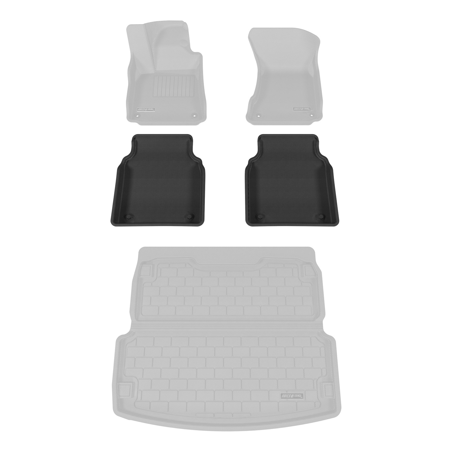StyleGuard Floor Liners Second Row Black AD01721509