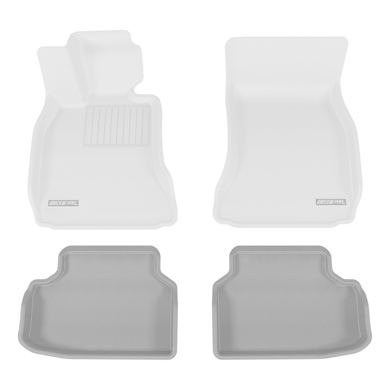 StyleGuard Floor Liners Second Row Grey BM05721501