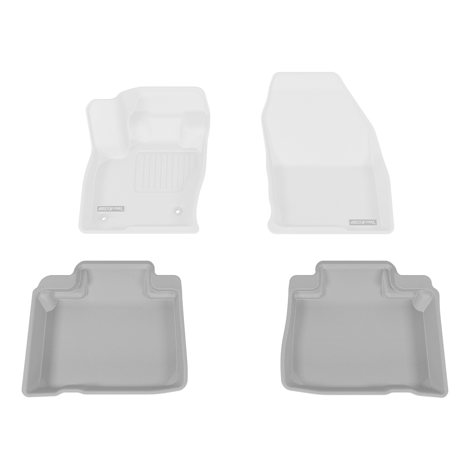 StyleGuard Floor Liners Second Row Grey FR09321501