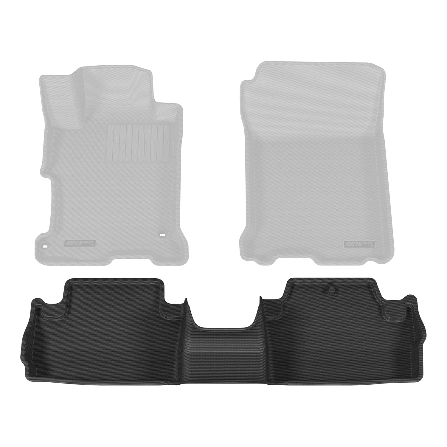 StyleGuard Floor Liners Second Row Black HD04921509