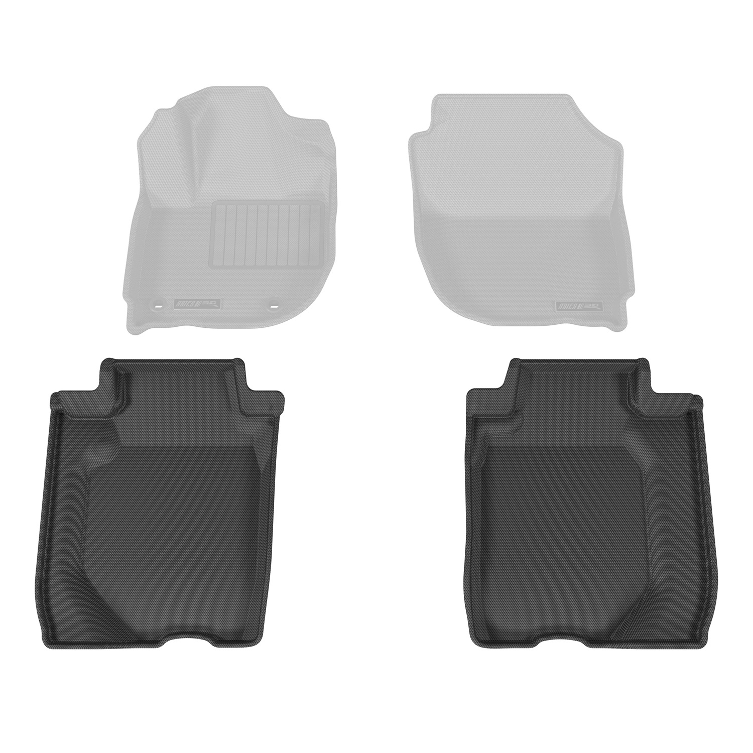 StyleGuard Floor Liners Second Row Black HD06421509