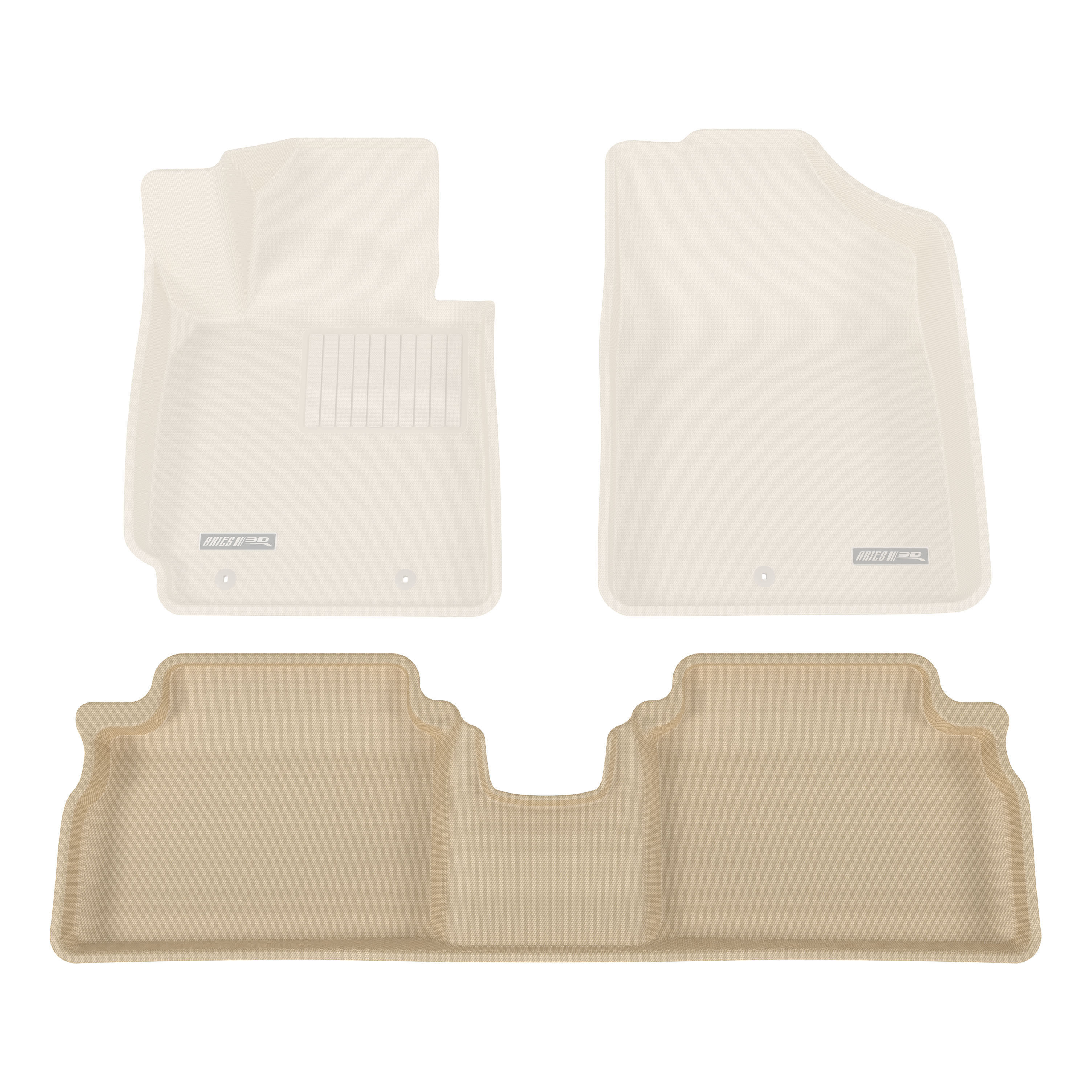 StyleGuard Floor Liners Second Row Beige HY02021502