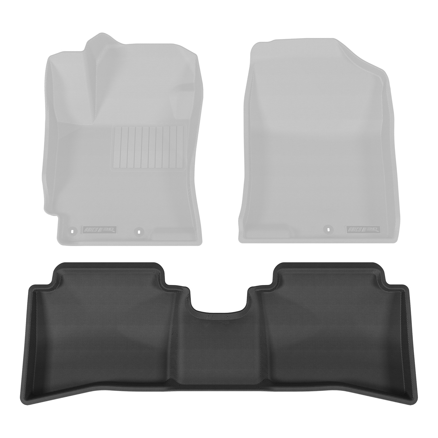 StyleGuard Floor Liners Second Row Black HY02221509