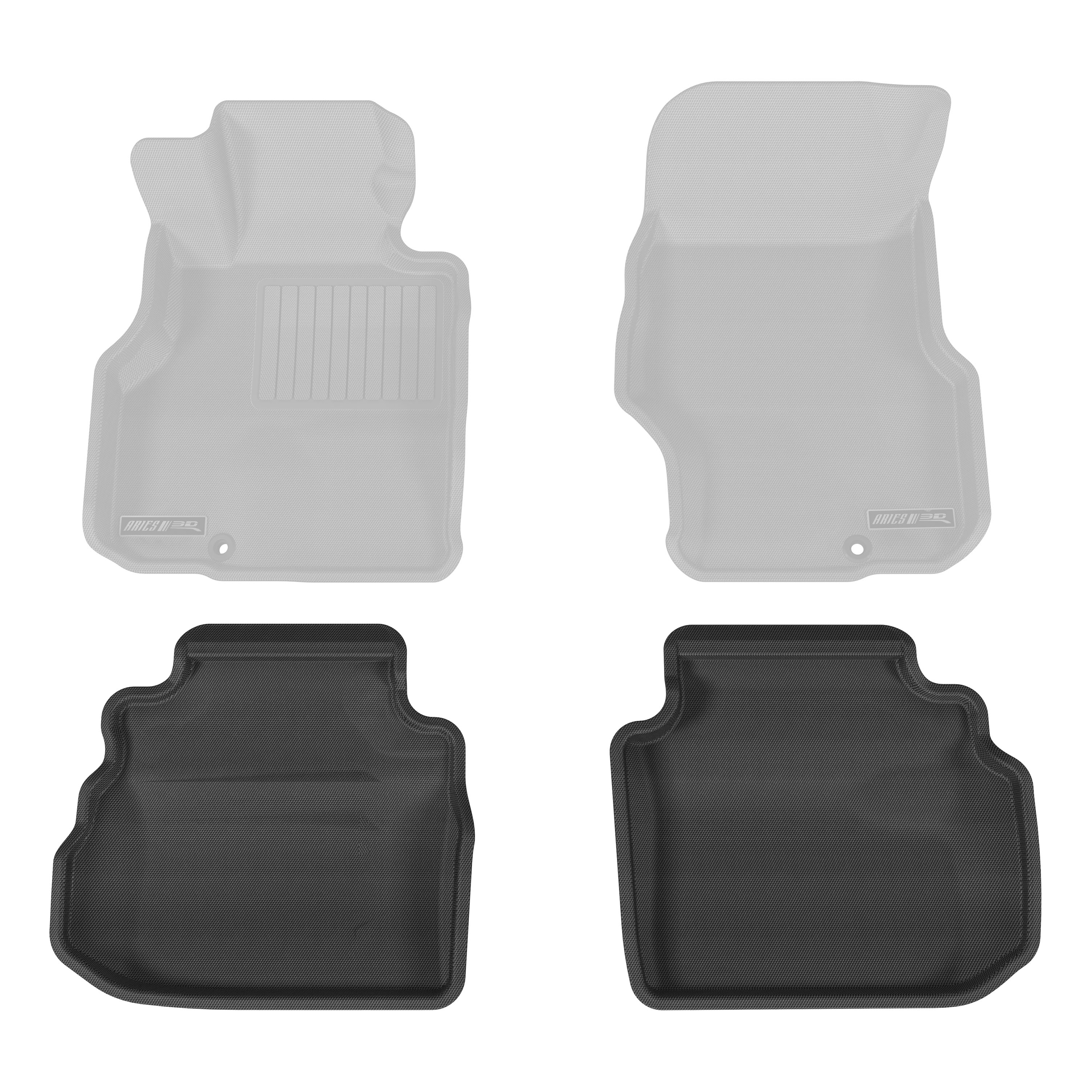 StyleGuard Floor Liners Second Row Black IN00121509
