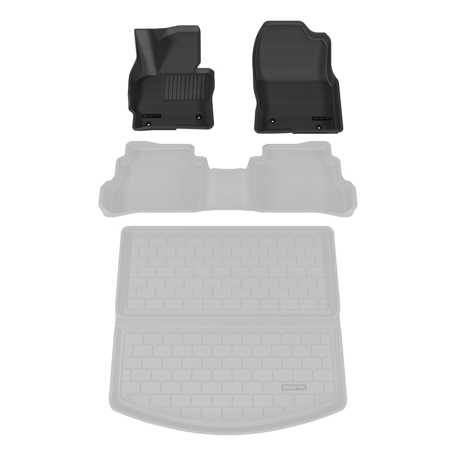 StyleGuard Floor Liners First Row Black MZ05111509