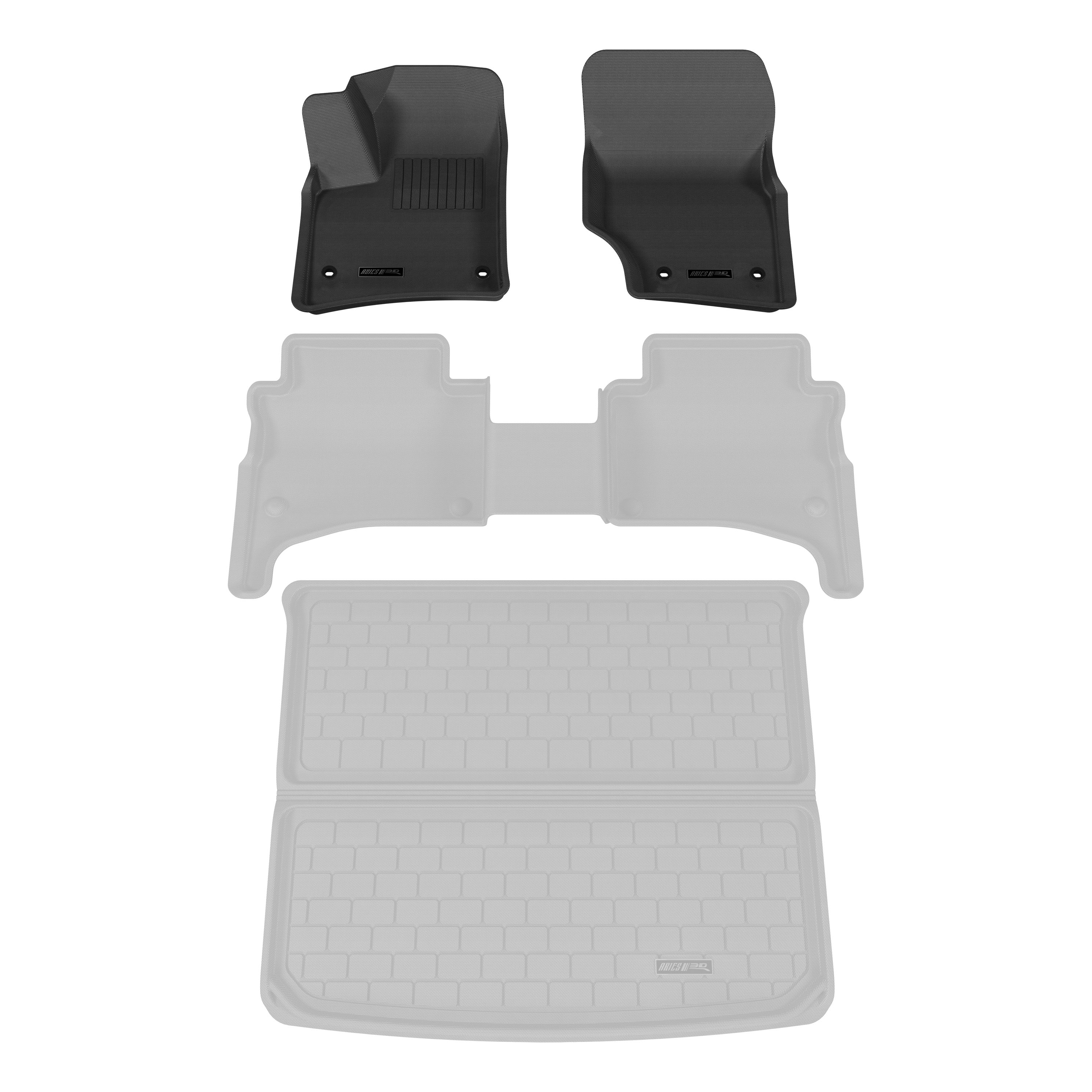 StyleGuard Floor Liners First Row Black PO00011509