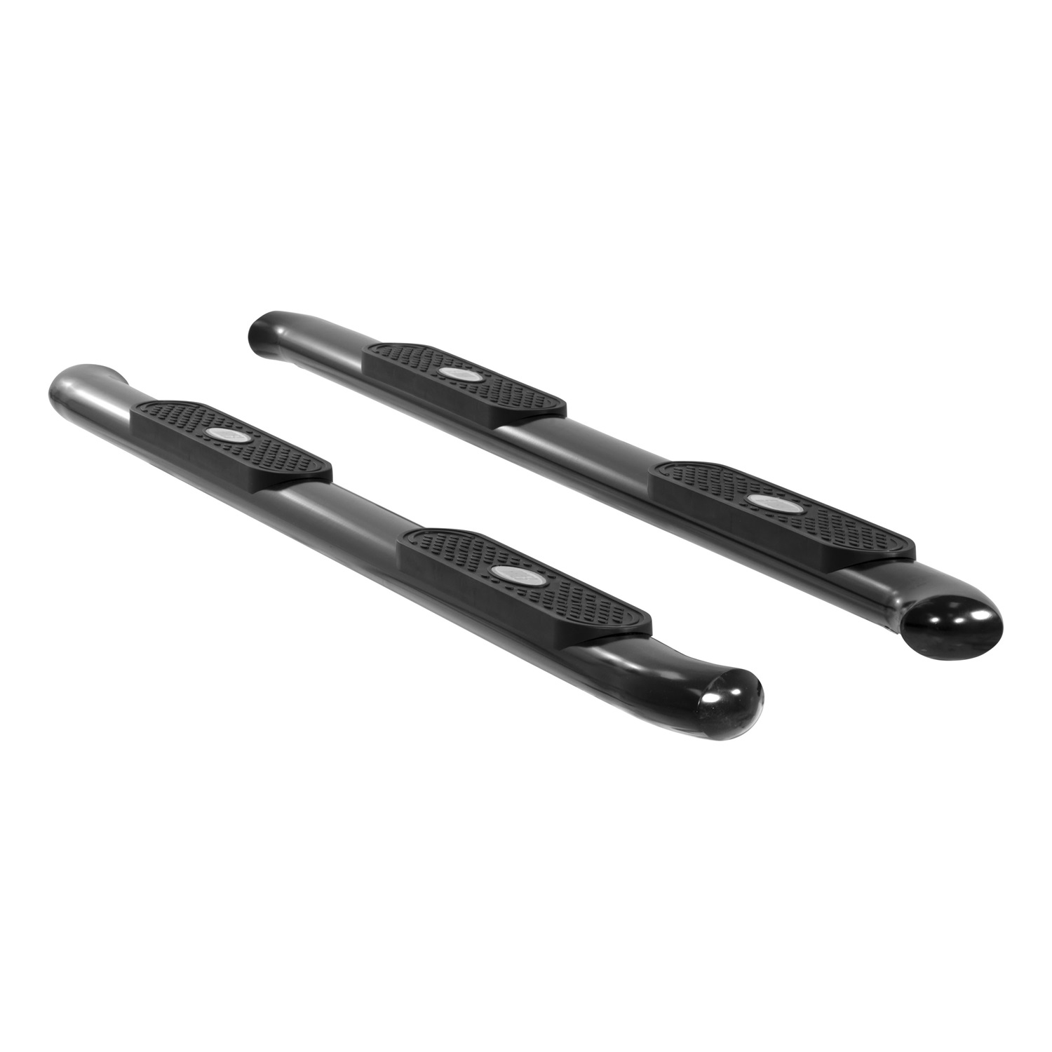 4 Black Steel Oval Side Bars, Select Dodge, Ram 2500, 3500 S225019