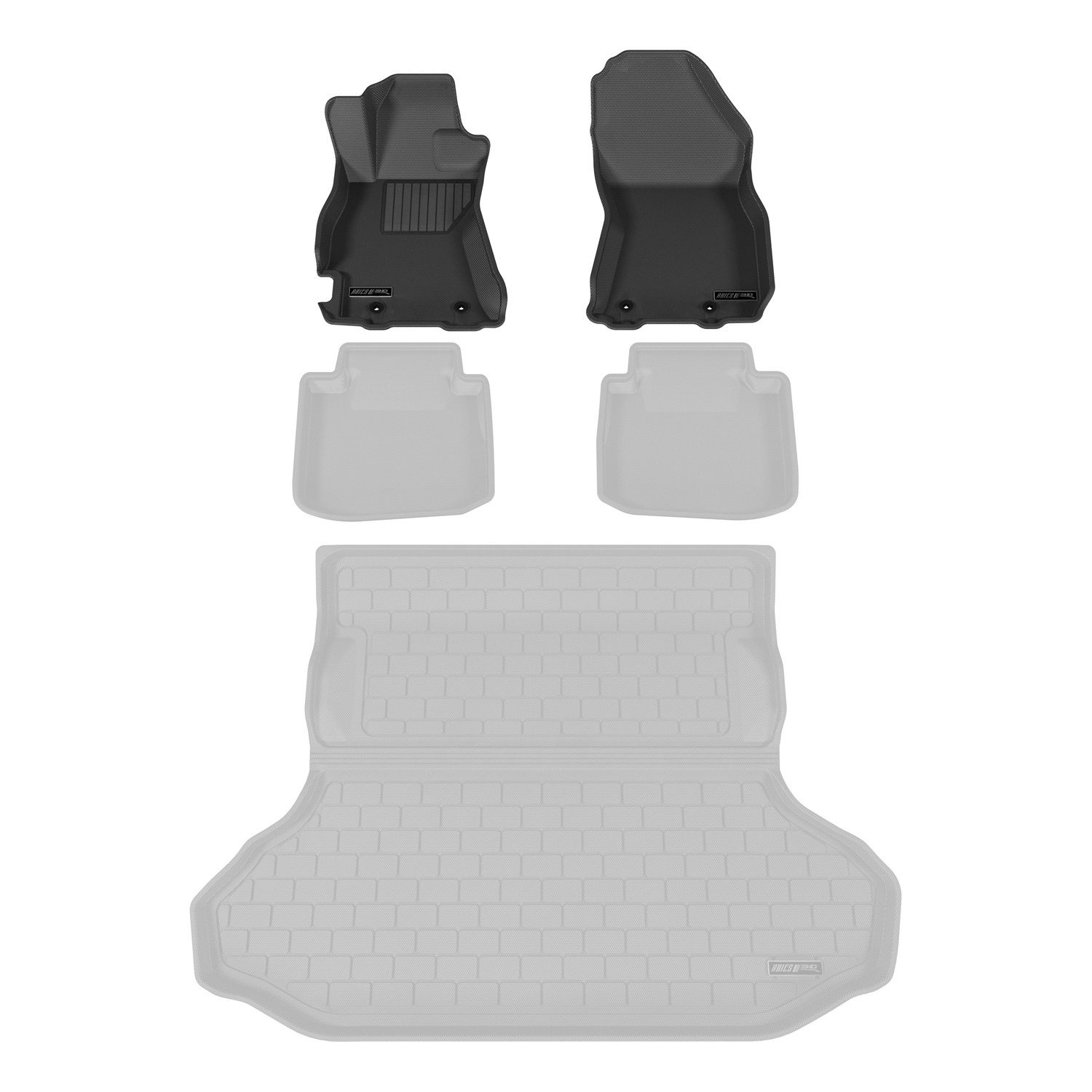 StyleGuard Floor Liners First Row Black SB01311509