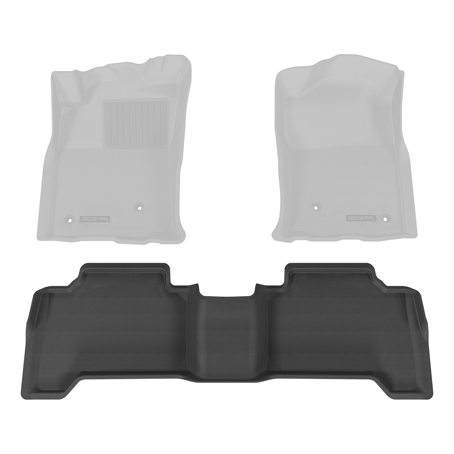 StyleGuard Floor Liners Second Row Black TY19221509