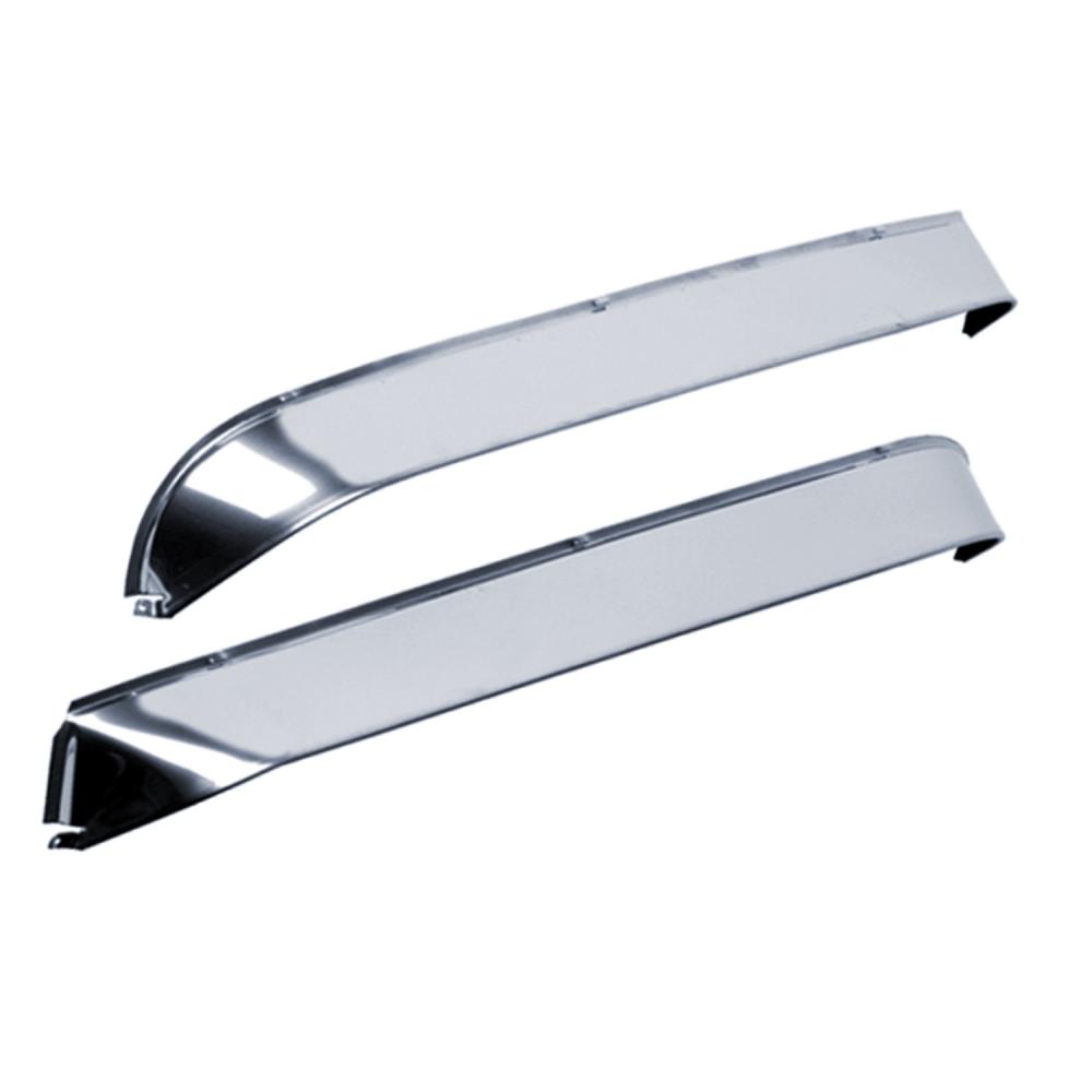 Ventshade Deflector - 2 Pc Set Stainless 12175