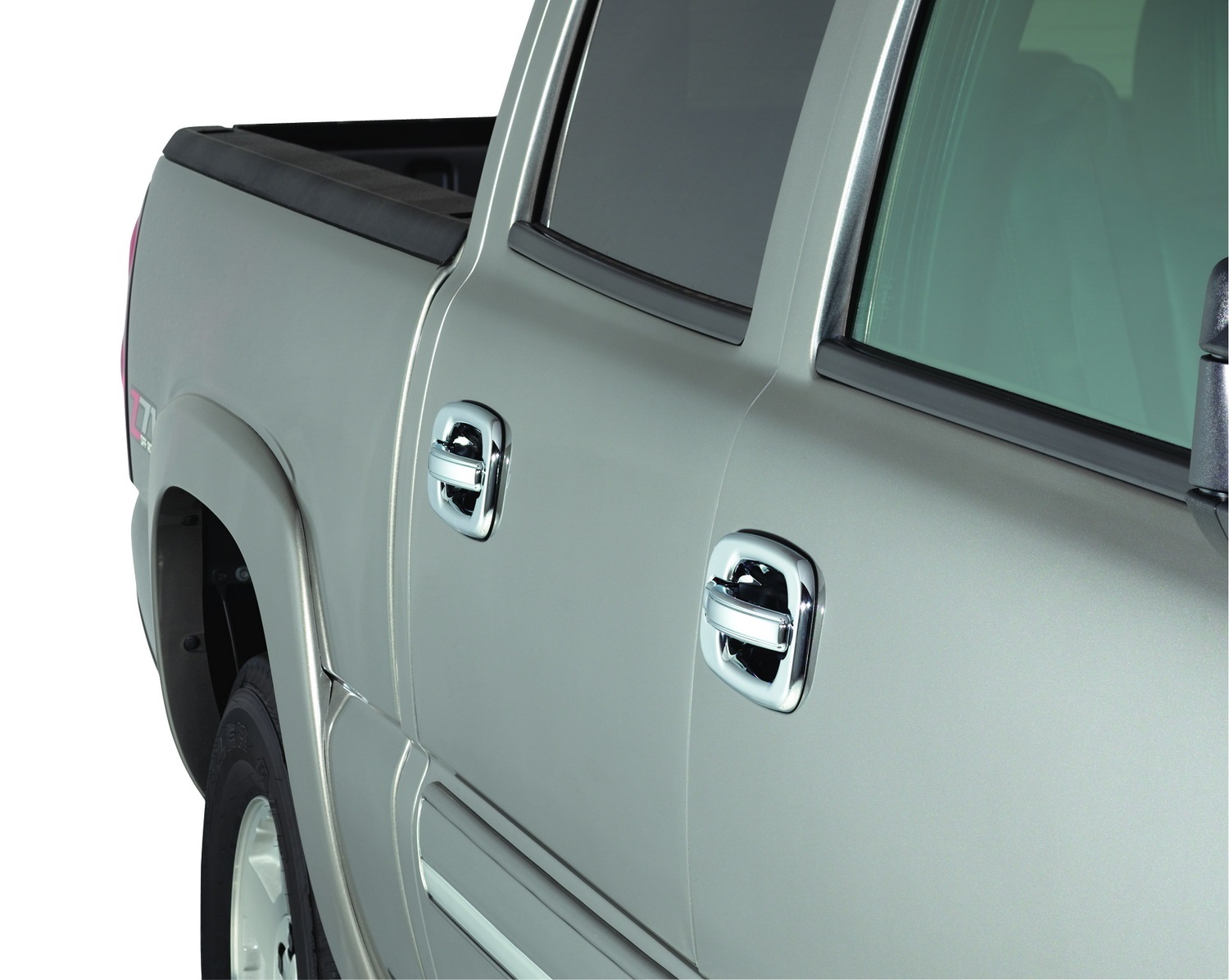 Chrome Door Handle Cover 4 pc. w/o Keypad w/Passenger Keyhole 685102