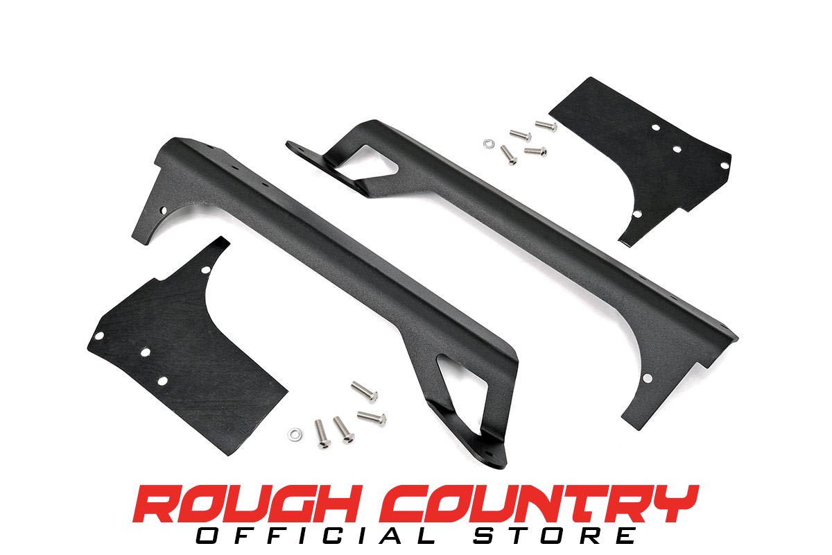 50-inch LED Light Bar Upper Windshield Mounting Brackets 70503