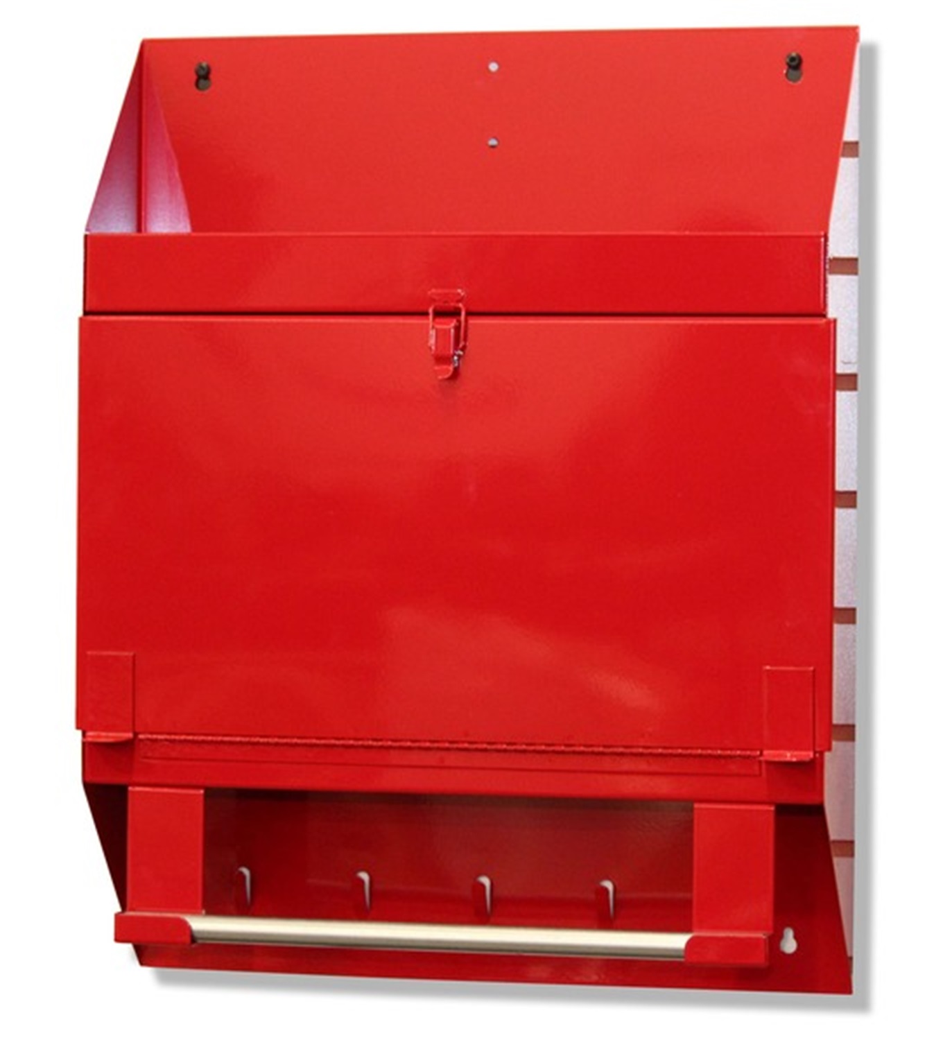Lockable Organizer/Paper Towel Dispenser-Red 2022R