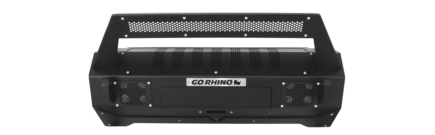 BRJ40 Front Bumper (Center Only) with Roadline Light Mount Bar 230102T