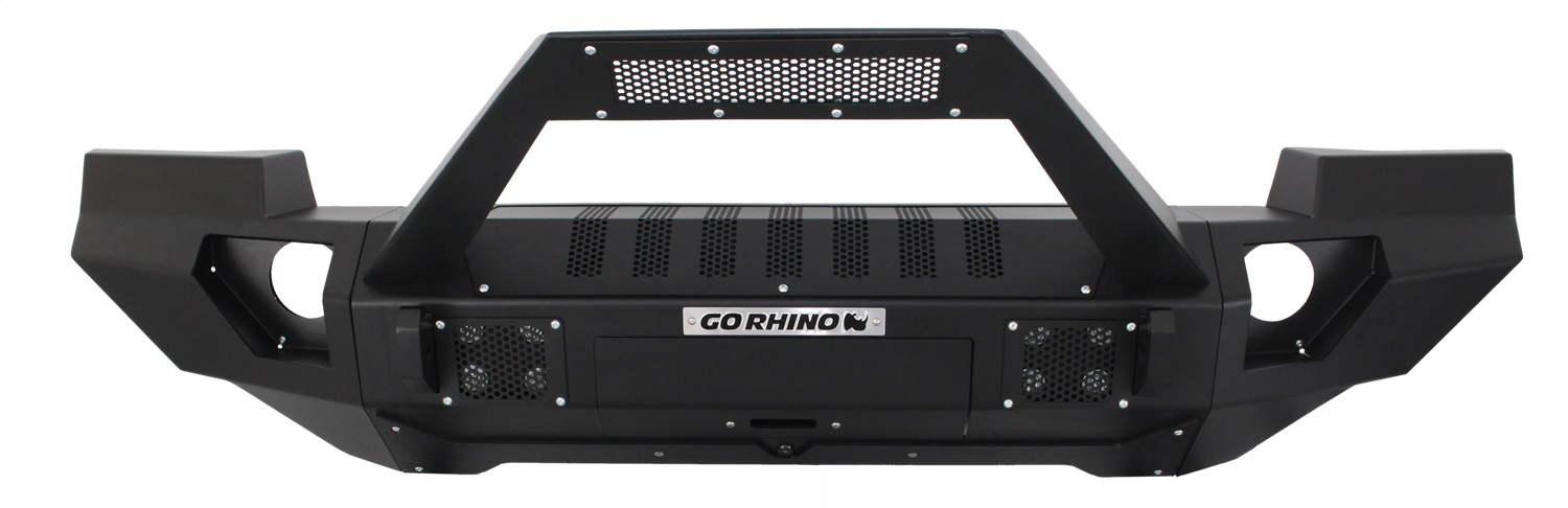 BRJ40 Front Bumper and Full End Caps with Trailline Light Mount Bar 230120103T