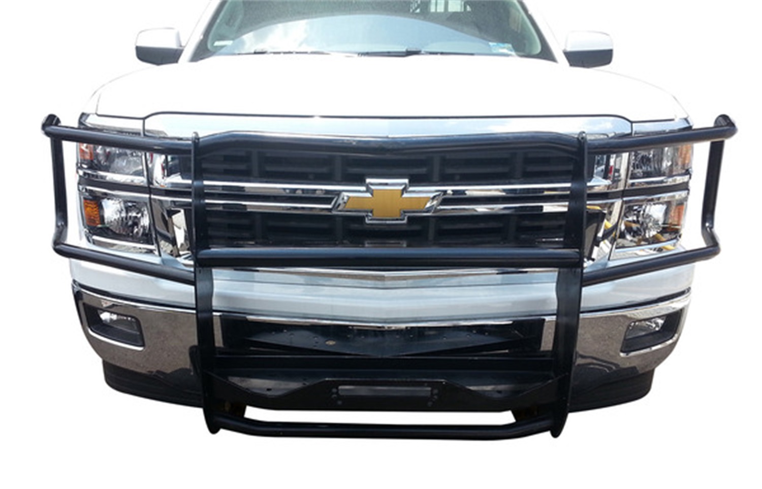 Winch Bumper, Center Grille and Brush guards 23165MB