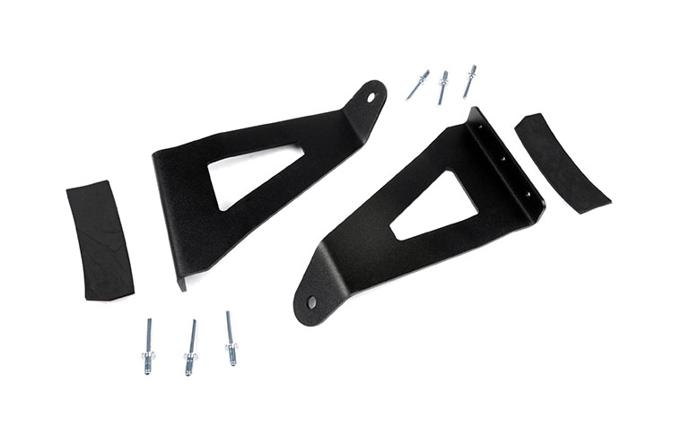 54-inch Curved LED Light Bar Upper Windshield Mounting Brackets (Ford F150) 70518