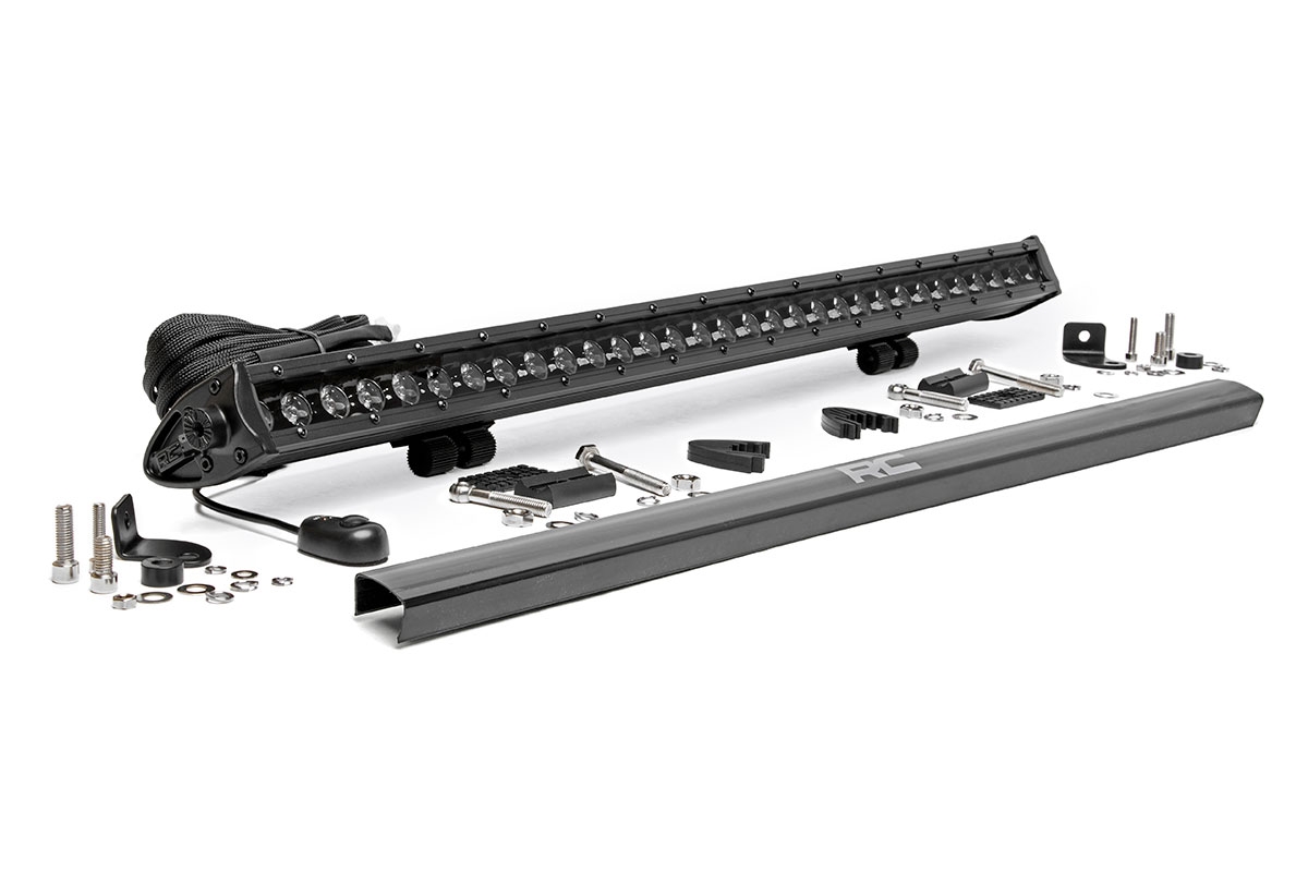 30-inch Black Series Single Row CREE LED Light Bar 70730BL