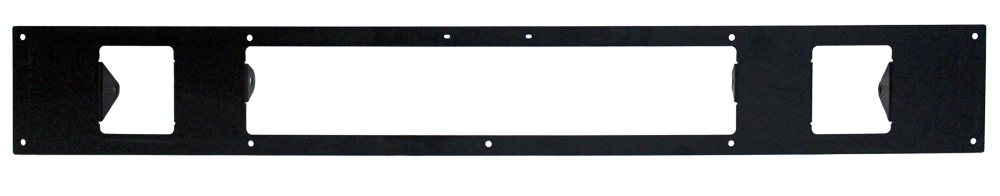 SRM100 Front Plate - 20” Light Bar & Two 3” Cube Lights 5912231T