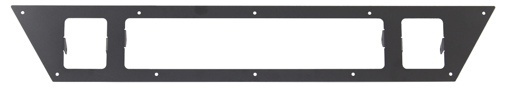 SRM200 Front Plate - 20” Light Bar & Two 3” Cube Lights 5912234T