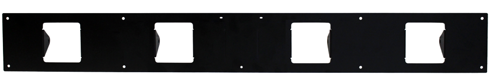 SRM100 Front Plate - Four 3” Cube Lights 5943001T