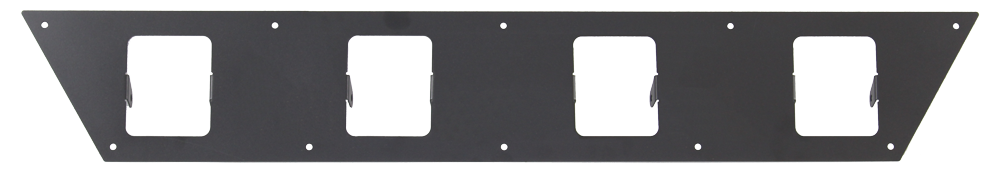 SRM200 Front Plate - Four 3” Cube Lights 5943004T