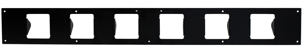 SRM100 Front Plate - Six 3” Cube Lights 5963001T