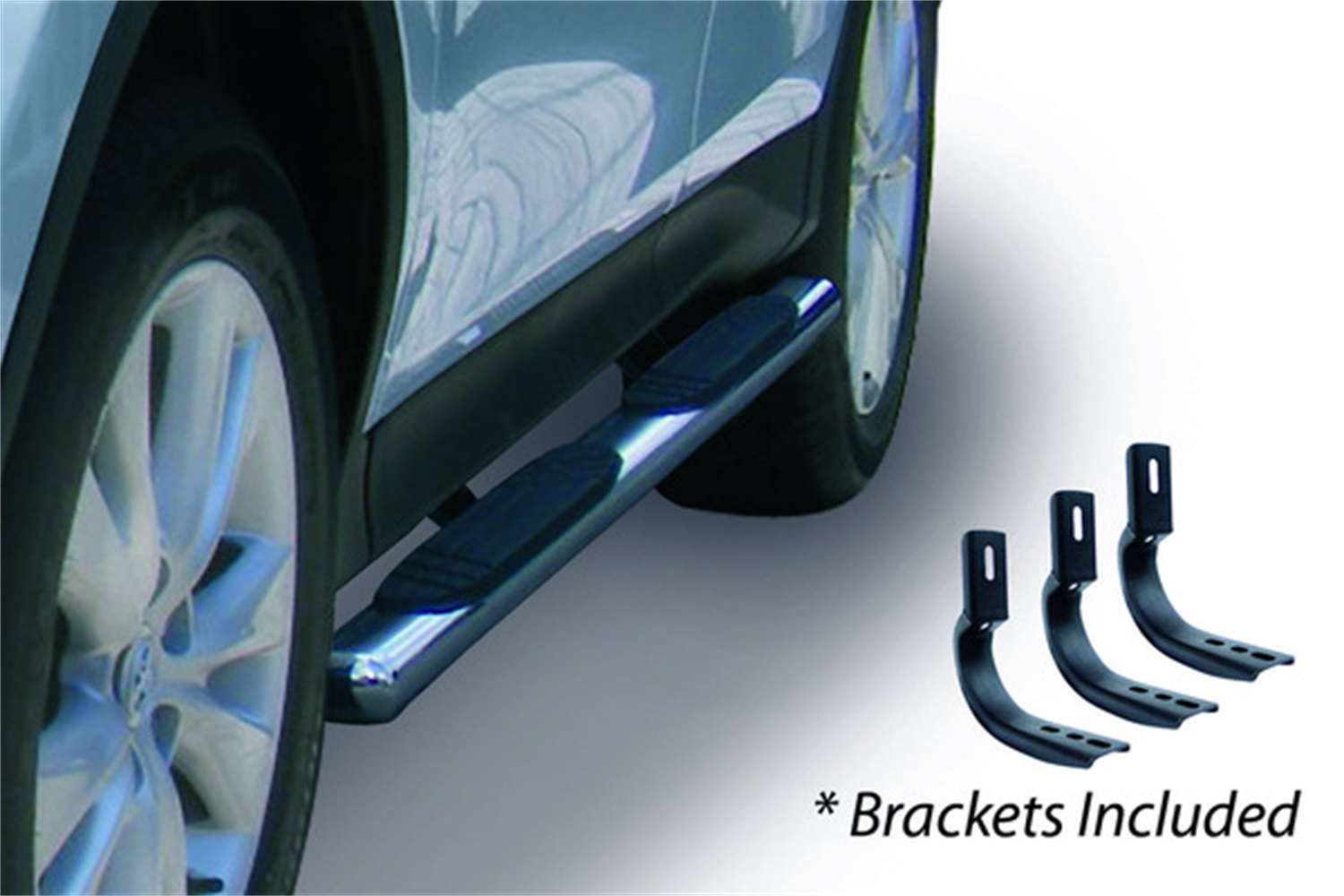 4 OE Xtreme - Complete kit: Sidesteps + Brackets 684490267PS