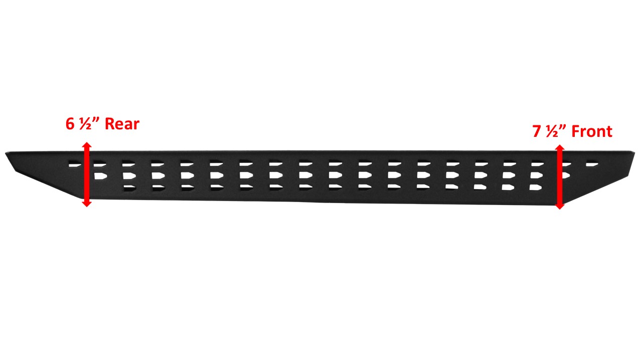 RB20 Running boards - Complete Kit: RB20 Running board + Brackets 69443973T