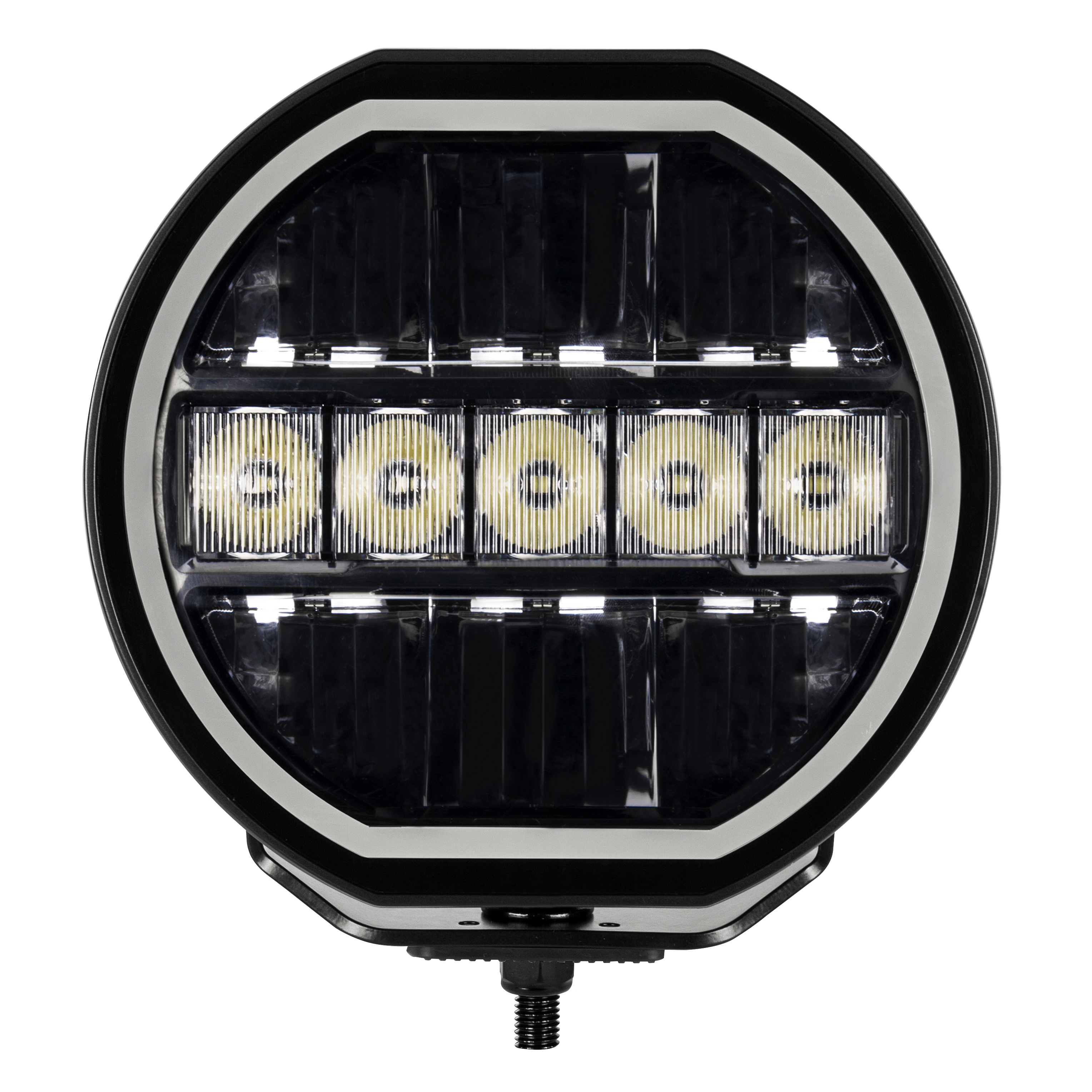 Blackout Series Light, 7" Maxline LED  Hi/Low Beam W/Multi Daytime Running Light 751080711CRS