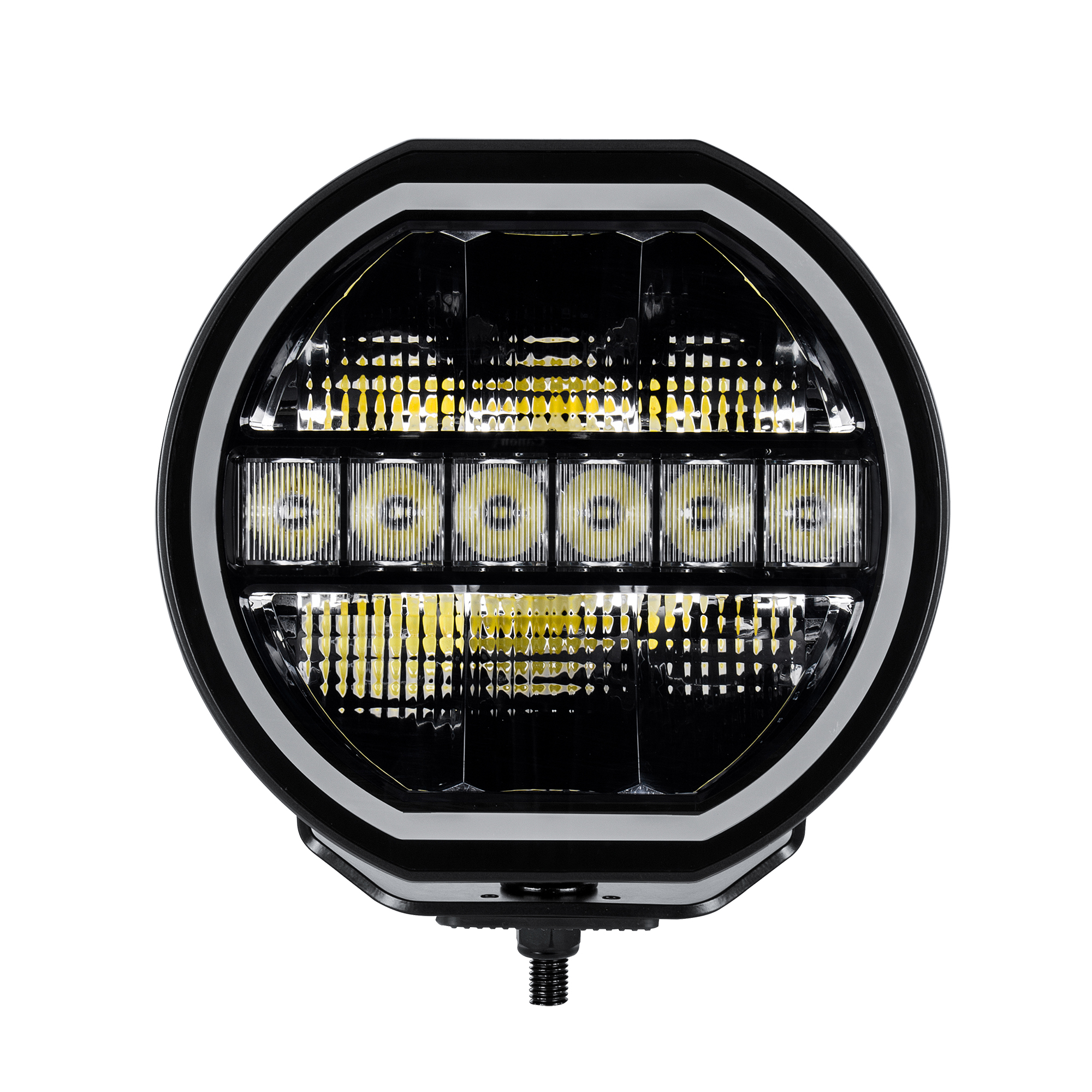 Blackout Series Lights- 9" Maxline LED Hi/Low Beam W/Multi Daytime Running Light 751440911CRS