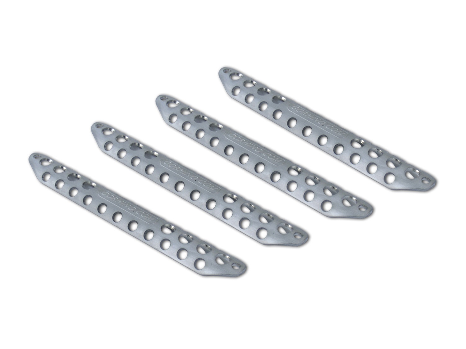Dominator D2, D4 Hoop step pads set - Silver D20000S