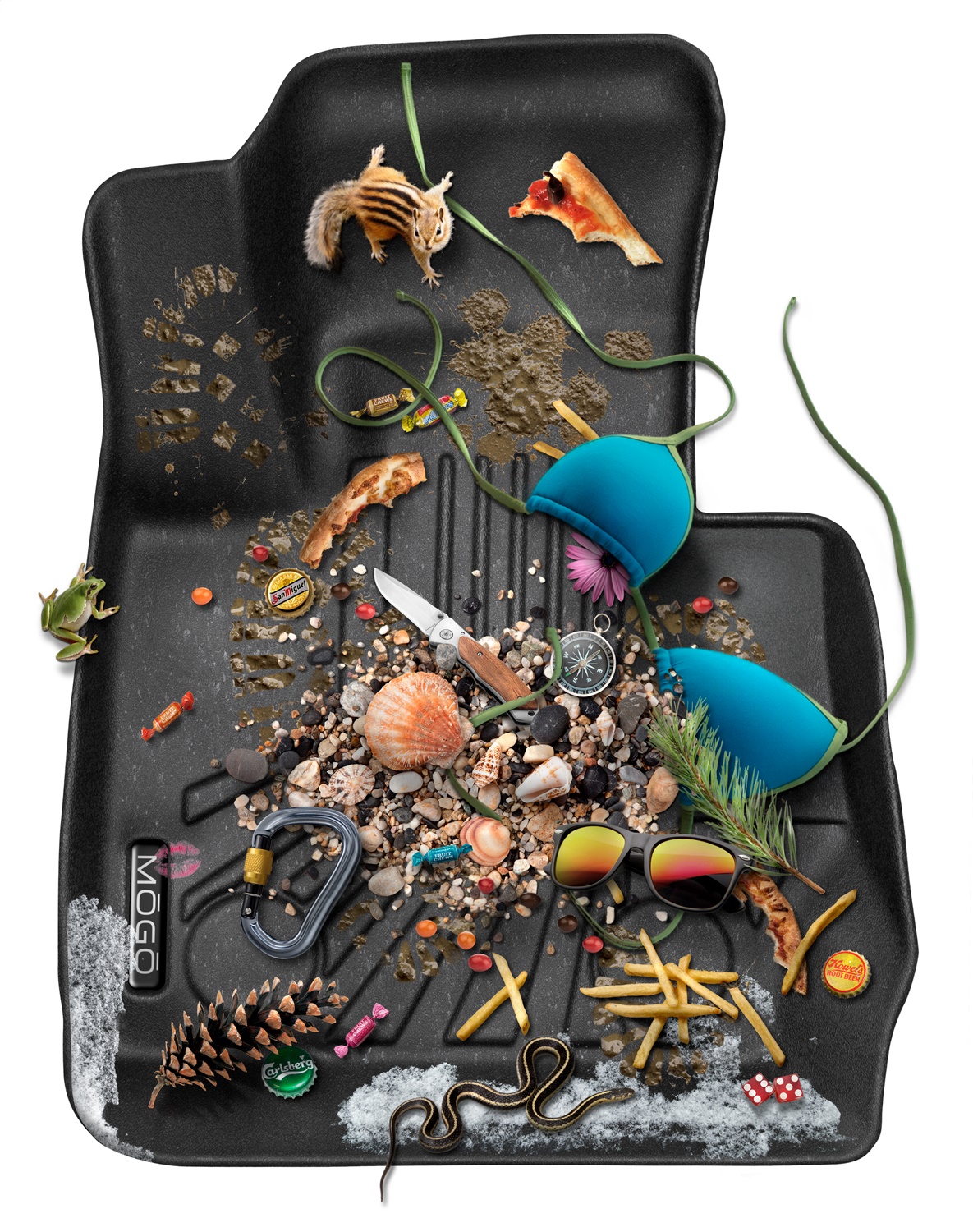 MOGO 2nd Seat Floor Liners 70571