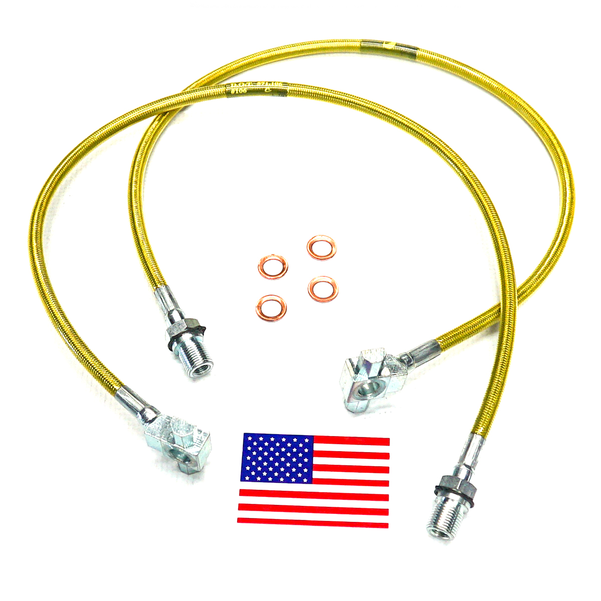 BP Brake Hose, Front 8-12in 91345