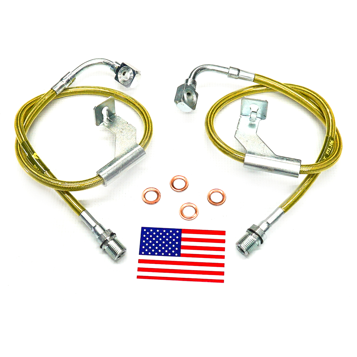 BP Brake Hose, Front 4-6in 91360