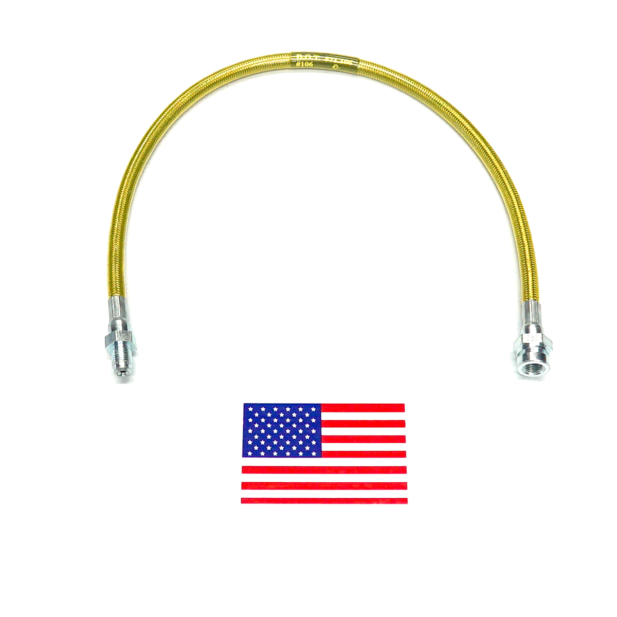 BP Brake Hose, Rear 4-7in 91455