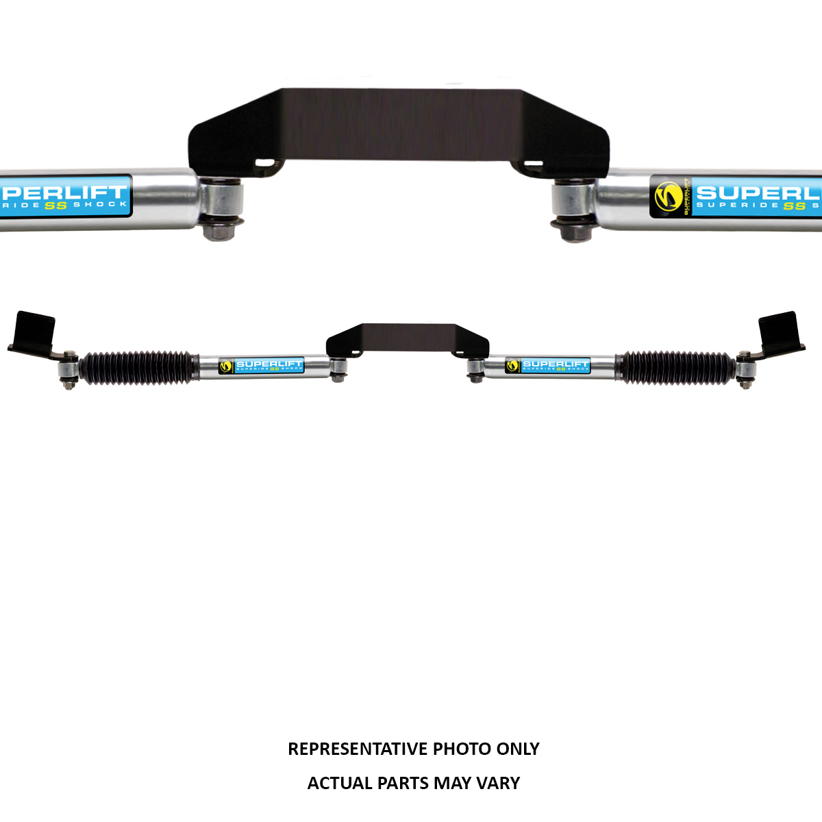 Dual Steering Stabilizer Kit - SR SS by Bilstein (Gas) 92700