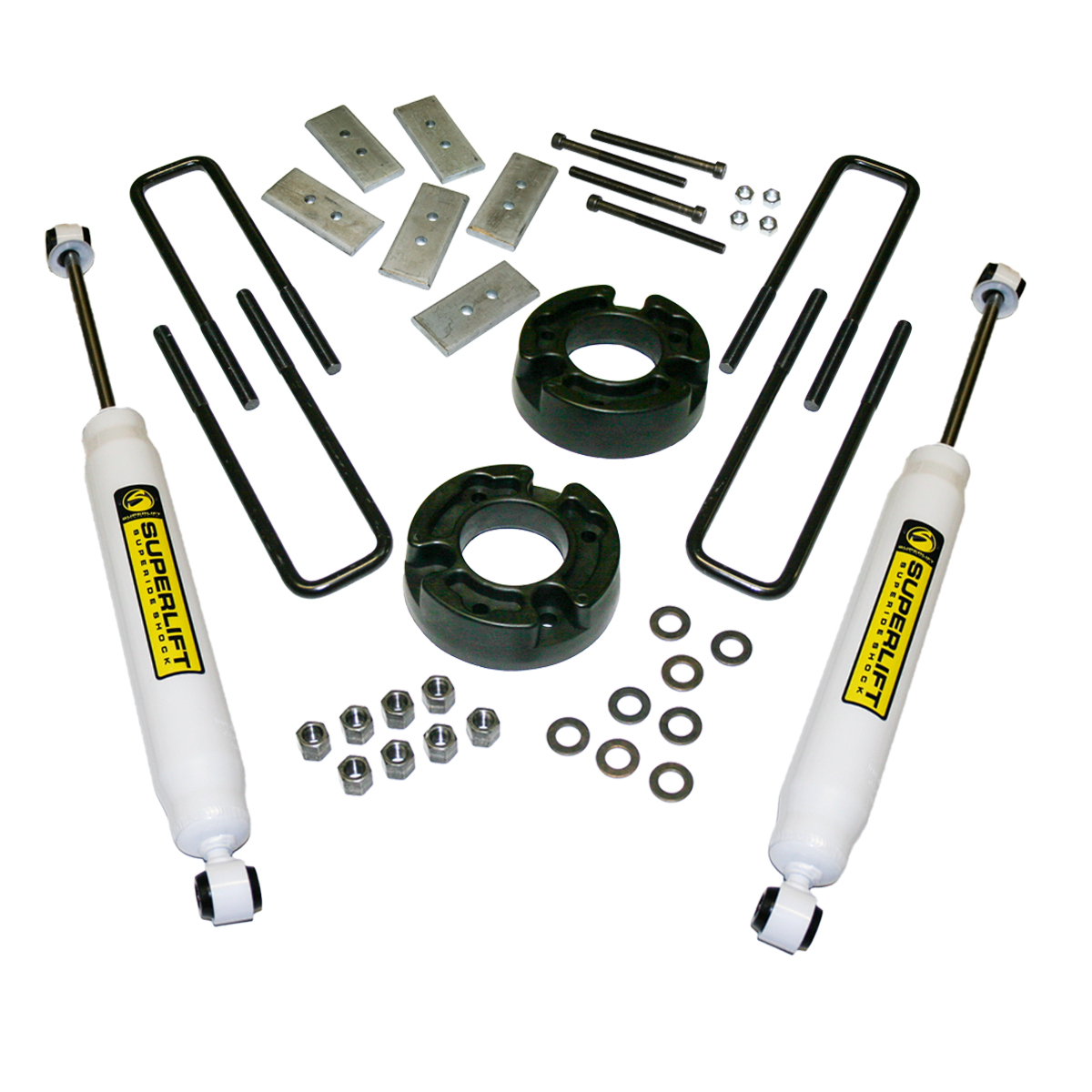 2 inch Lift Kit with Rear Superlift Shocks K1004
