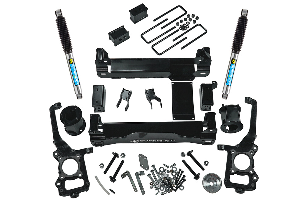 6'' Lift Kit - 09-14 F-150 4WD - w/ Bilstein Rear Shocks K105B