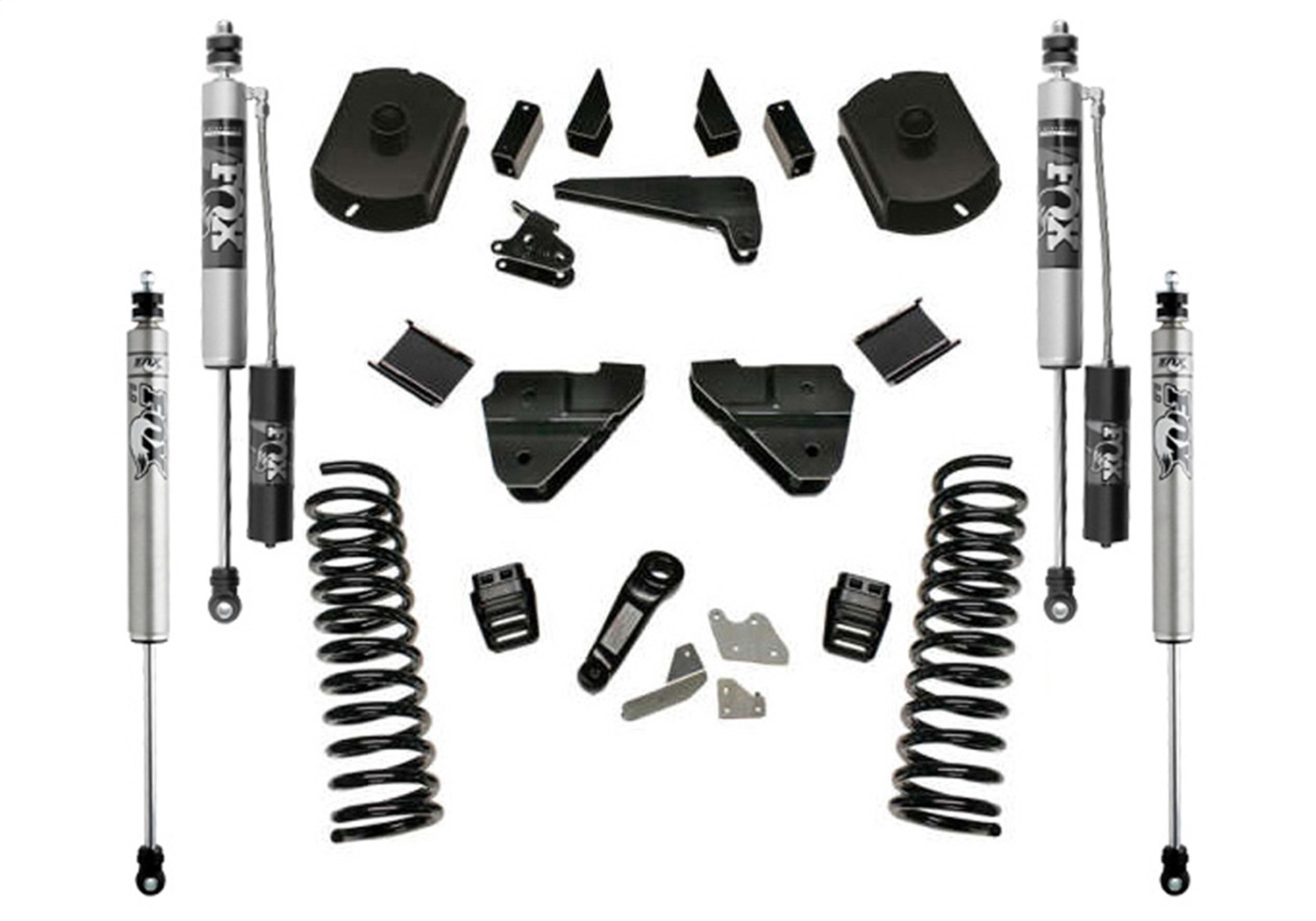 Suspension Lift Kit, 4in Fox 2.0 Res K124FX