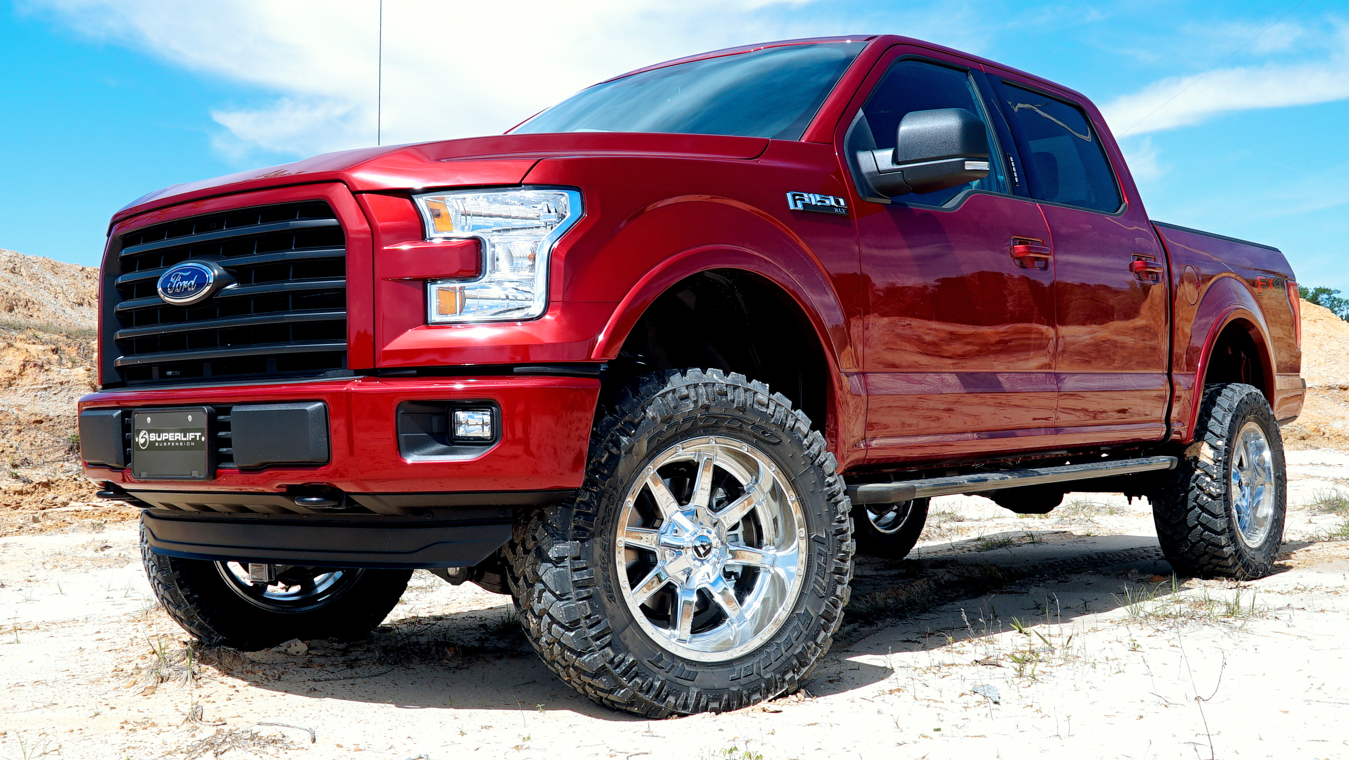 4.5 inch Lift Kit with Superlift Rear Shocks K126