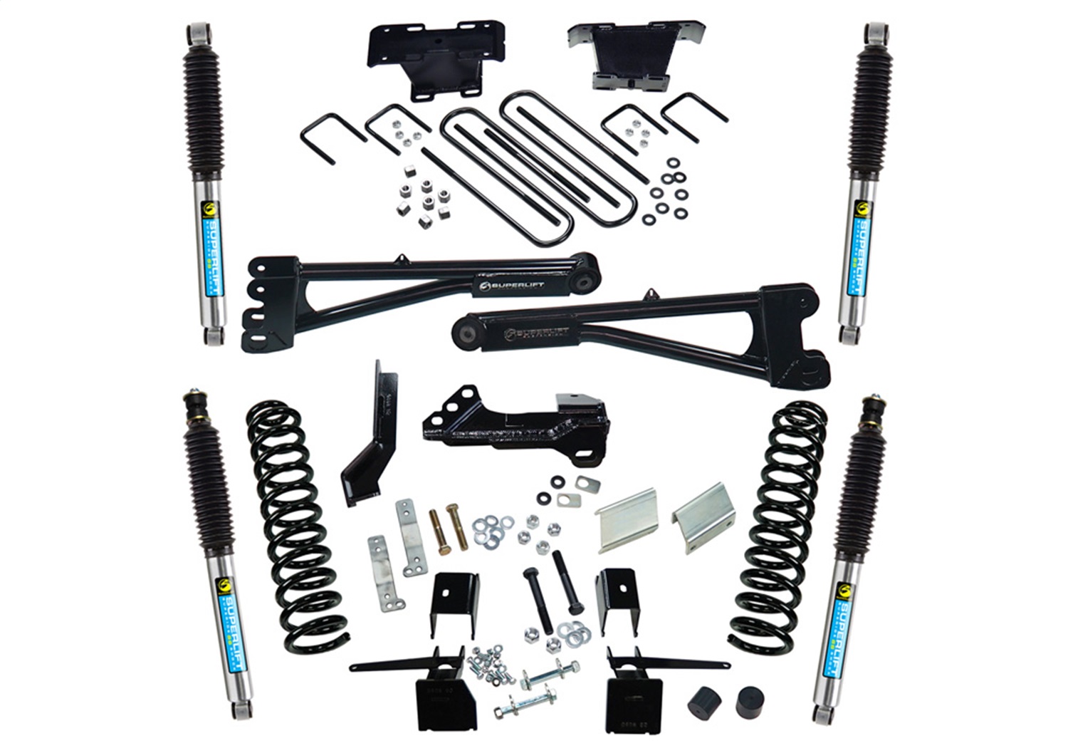 4 inch Radius Arm Lift Kit with Bilstein Shocks K165B