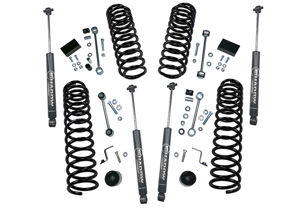 2.5 inch Dual Rate Coil Lift Kit with Superlift Shadow Shocks K190