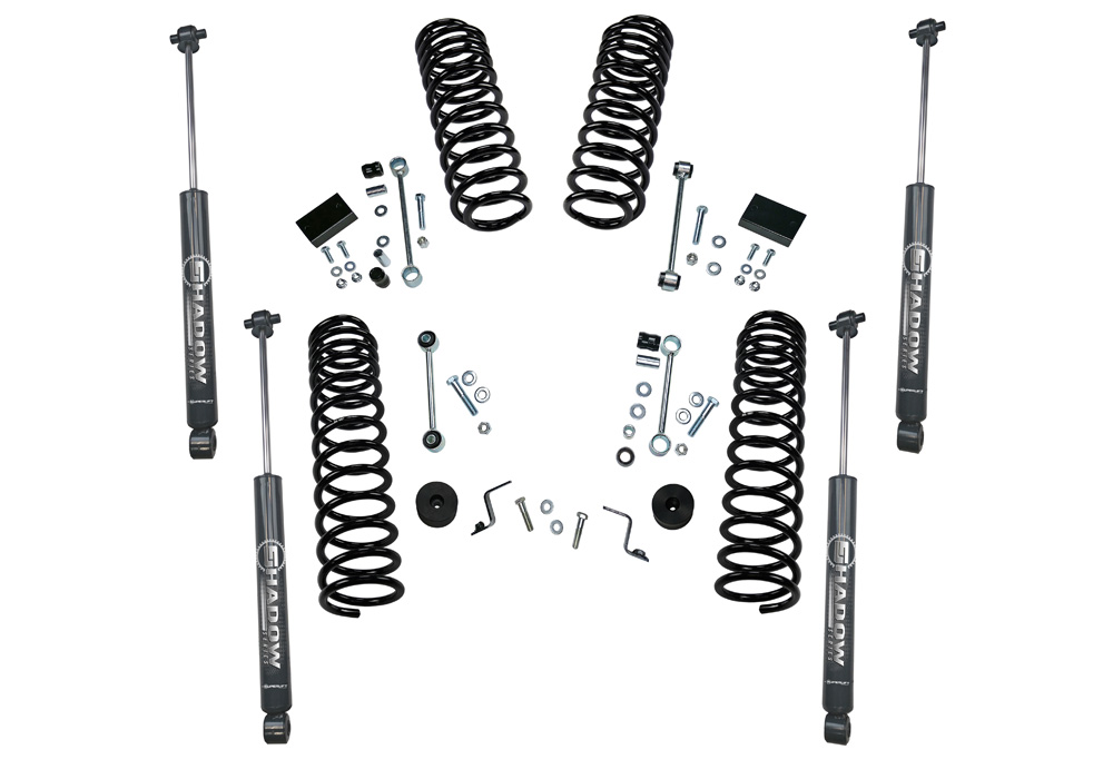 2.5 inch Dual Rate Coil Lift Kit with Superlift Shadow Shocks K191