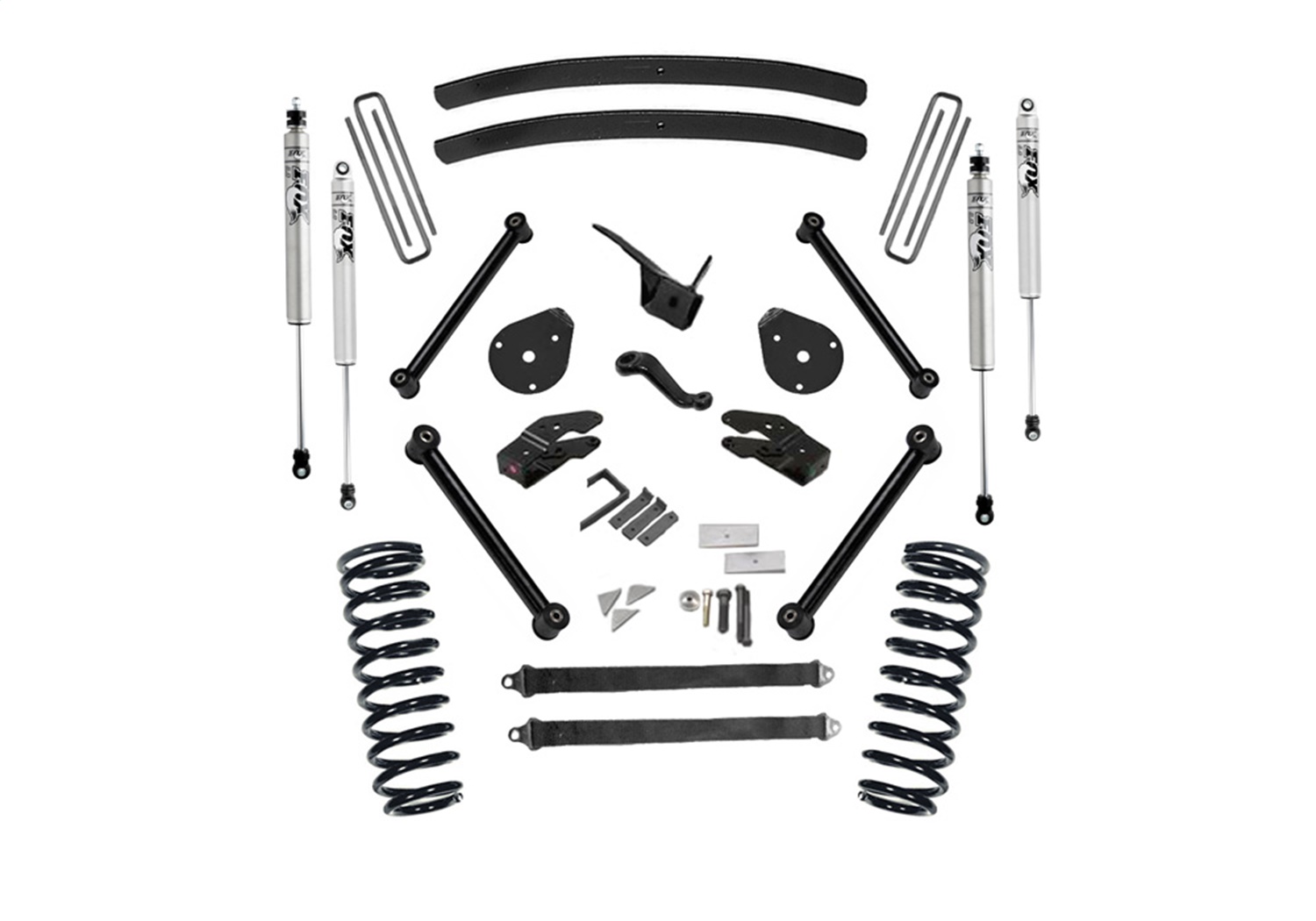 5 inch Lift Kit with Fox 2.0 Series Shocks K336F