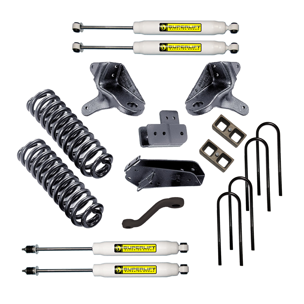 4 inch Lift Kit, Standard Kit with Superlift Shocks K378