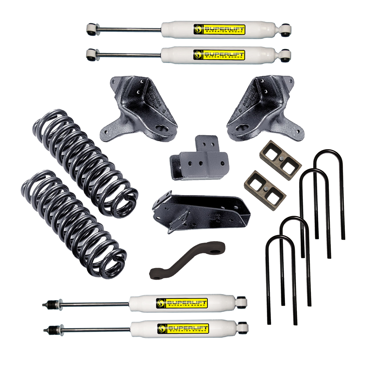 4 inch Lift Kit with Superlift Shocks K554
