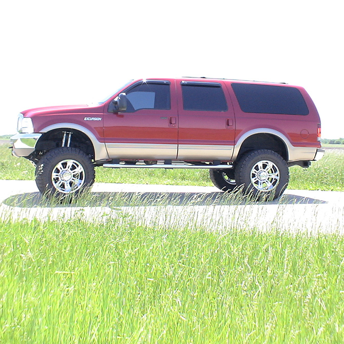 7 inch Lift Kit with Superlift Shocks K640